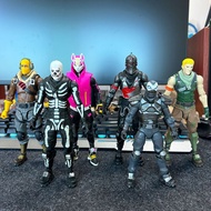 Genuine Fortnite Fortnite Night Skeleton Raiders Hunting Jones 20cm Movable Model Peripheral Toys