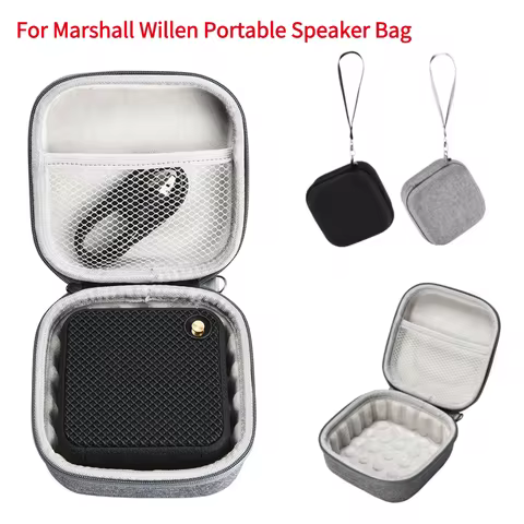 Hard Case For Marshall Willen Portable Speaker Travel Carrying Storage Protective Bag EVA Shakeproof
