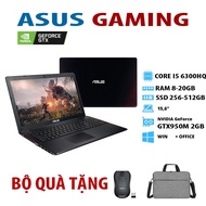 [Gaming] Laptop Asus x550vx FX50V core i5 6300HQ Card đồ họa Nividia GTX 950M 2GB màn FHD chiến tốt 