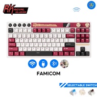 RK Royal Kludge RK M87 88Key 80% Dengan Layar TFT Keyboard Mekanik