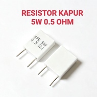 5W 0.5OHM FLAT LIME RESISTOR 5 WATT 0.5 OHM FLAT/