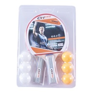 6 Training High Elasticity Set Ball Daily Double Racket Table Tennis Racket Fitness Table Tennis Rac