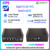 SZBOX MINI PC Intel N150/N95 6405U DDR4 Multiple Systems Industrial Firewall Soft Router MINI Host