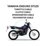 THROTTLE CABLE KLAC KABEL CLUTCH CABLE METER CABLE RPM CABLE TACHOMETER MOTOR YAMAHA ENDURO DT125 DT