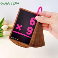 QUINTON Math Education Flash Card, Addition Multiplication Montessori Learning Cards, Division Mathe