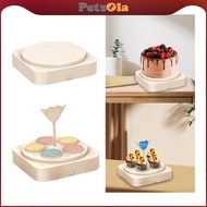 [PETSOLA] Decorating Cake Turntable, Bakery with Music, Cake Decorating Supplies,