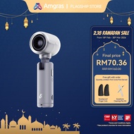 Amgras MetaHeld Fan Pro2 handheld hanging umbrella fan portable foldable mini turbo kipas speed adju