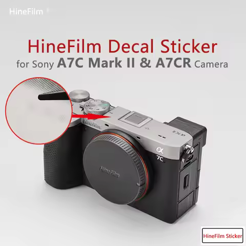 Hinefilm Skin for A7CII A7CR Camera Transparent Sticker A7C2 Clear Camera Skin For Sony A7C II A7CR 