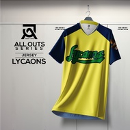 JERSEY ANIME-ONE OUTS-LYCAONS-JERSEY