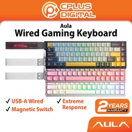 AULA Wired Hot-swap Keyboard Gaming Magnetic Switch Customized RGB RT S2022 F3261 WIN68 HERO68HE