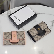 LV_ Bags Gucci_ Bag Women's Short Wallet leather wallet short wallet card position 8DZ8