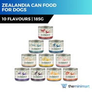 Zealandia Can Food for Dogs 185g Flavor Of Beef Lamb Chicken Hoki Fish Salmon Brushtail Goat Duck Venison Wallaby