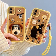 Samsung A05 Case For Samsung A05【three-dimensional stereoscopic Cartoon + hand rope decorate the phone case cover】
