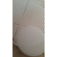 17.5cm round canvas net
