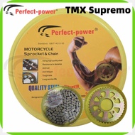 Perfect;o'PowerYq?Sprocket_E:Chain%K:Set%c:Honda%Dp:TMX%iT:Supremo%Ku:150 Chainset Motorcycle 30000