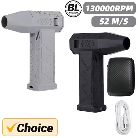 Mini Turbo Jet Fan 110,000 RPM Wind Speed 45m/s Brushless Motor Handheld Duct Fan High-Performance C