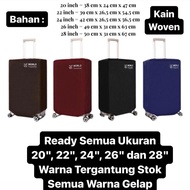 Waterproof Woven Fabric Suitcase Cover All Sizes 20" 22" 24" 26" 28" Size 20inch 22inch 24inch 26inc