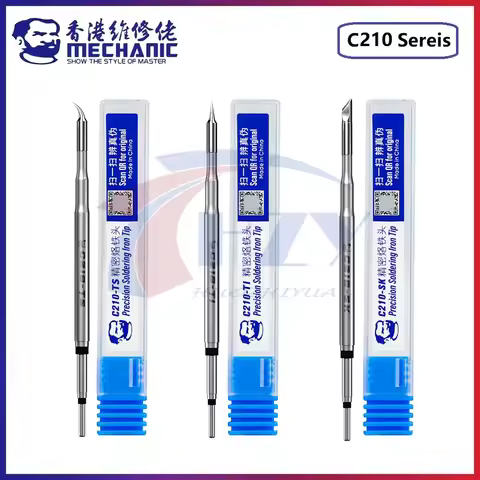 MECHANIC C210 Soldering Iron C210-TI/TS/SK/TO Welding Tips Integrated Soldering Iron Tip SMD Head fo