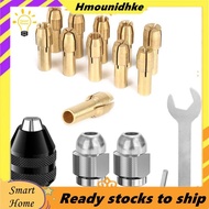16PCS Drill Chuck Collet Set, 4486 Keyless Quick Change Chuck Rotary Tool with Replacement 4485 Bras