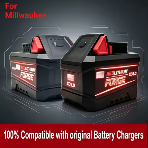 For M18 FORGE XC8.0 8Ah Lithium Ion Battery Pack High Output Long Runtime Fit For Milwaukee M18 FUEL