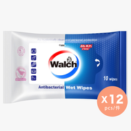 威露士 - [12件優惠裝] 消毒濕紙巾敏感呵護10片裝 (到期日：30/11/2026)