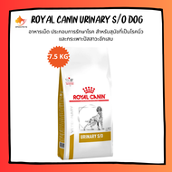 (ส่งฟรี) Royal Canin Urinary s/o dry dog food อาหารสุนัข นิ่วในกระเพาะปัสสาวะ แบบเม็ด 7.5 kg.