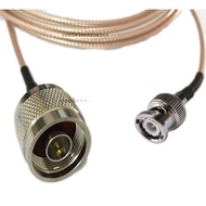 N Male to BNC Male Plug Connector RG316 Pigtail cable RF Coaxial cable 10cm 15cm 20cm 30cm 50cm 1m 2