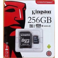 การ์ดหน่วยความจำKingston SD 256GB Class 10