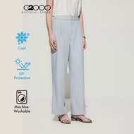 G2000 กางเกงสูทสำหรับผู้หญิง Straight Leg รุ่น 5125109373 BLUE