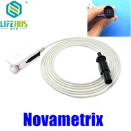 Child Finger Clip Ear Clip Silicone Long Cable One Piece Reusable Spo2 Sensor Oxygen Spo2 Sensor for