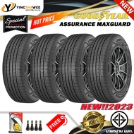 245/70R16 GOODYEAR รุ่น ASSURANCE MAXGUARD SUV 4 เส้น (ยางใหม่ปี2023) แถมเกจหน้าปัทม์เหลือง 1 ตัว + จุ๊บลมยางแท้ 4 ตัว (ยางรถยนต์ ยางขอบ16)