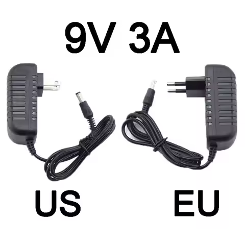 9V 3A 3000ma AC 110V 220V to DC 9V 3A Adapter Power Supply Converter charger switchLed Transformer C