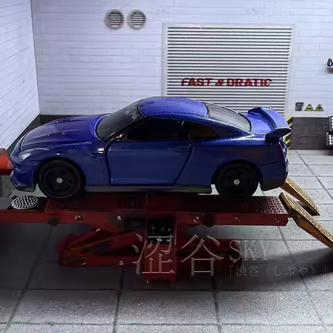 Takara Tomy Tomica No.23 Nissan GT-R Alloy Car Diecast Model Replica Series Children Gifts Boy Toys