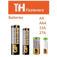 AA/AAA and 23A/27A GP Supercell Heavy Duty Battery