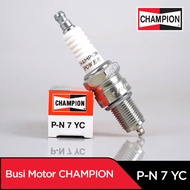 Champion Spark Plug PN7YC Motorcycle 2 Stroke Long Thread Yamaha RXZ, RZR 145cc, Suzuki RK Cool 110cc Suzuki Satria R 120cc Suzuki Satria RU 125cc Suzuki TS 125cc, Kawasaki Ninja, R, RR 150cc