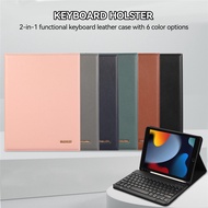 Casing Keyboard For iPad Air 1/2/3 4th/5th/6th7th/8th/9th/10th Gen Pro 9.7" 10.2" 10.5" 10.9" 11" 12.9" Bluetooth Wireless Keyboard Case Shockproof Leather Stand Cover Pen Slot