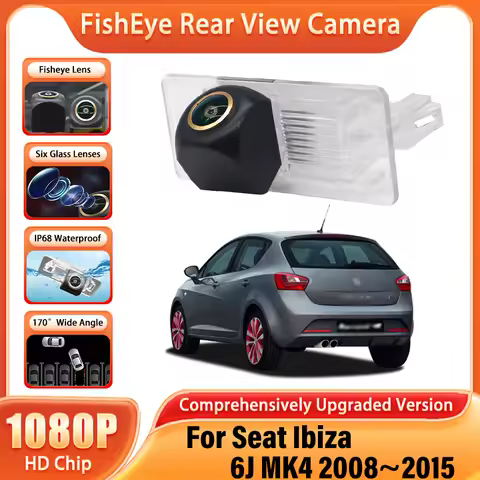 170° HD CCD 1080x720P Special Vehicle Rear View Camera For Seat Ibiza 6J MK4 2008~2012 2013 2014 201