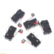 weroyal 10 Pcs KW11-3Z Limit Switch SPDT 3 Pin Momentary Hinge Roller Lever Micro Switch