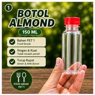 Almond Bottle 150 ML Plastic Bottle/ 150ml Cute Mini Milk Bottle/