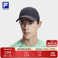 FILA斐乐官方情侣款棒球帽2024夏健身运动帽子遮阳帽鸭舌帽