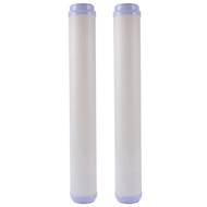 2X 20 Inch Ultrafiltration Membrane Filter Elements Flat Mouth Universal Water Purifier Filter Eleme