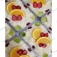salad buah cup 500ml fresh buah segar dan terbaik - salad buah viral