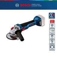 BOSCH GWS 18V-10 Solo Cordless Brushless Angle Grinder without Battery &amp; Charger with Accessory Set - 06019J40K0