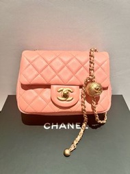 Chanel 金球 mini square 方胖子