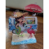 Anime standy art beach version