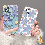 Huawei Y9 Prime 2019 Nova 7i 10 9 8 7 6 SE Pro Nova Y90 Y70 Plus Nova 5T 4e 3i Y7A Y9s Y6P P30 Lite Mate 40 30 Pro Creative Fresh Painting Flowers Phone Case Cover