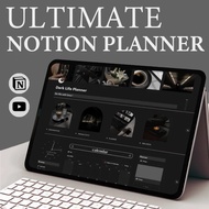 ⚡️INSTANT⚡️Notion Life Planner - Notion Templates, Dark Mode Notion, All-in-One Planner, Ultimate No