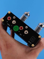 Preferred❤ Rhode Rain Fever Gallbladder Preamp 6J5/6K4 Tube HIFI Amplifier Power Amplifier Pre-Bass 