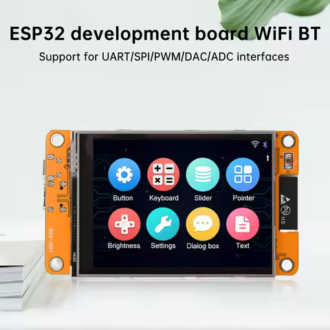 ESP32 WiFi Bluetooth Development Board 2.8-inch 240×320 Smart LCD Development Board TFT Module with 