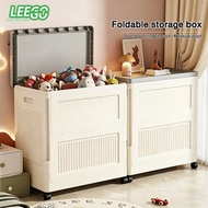 leego 50/60cm Storage box Foldable Large-capacity storage box with wheels